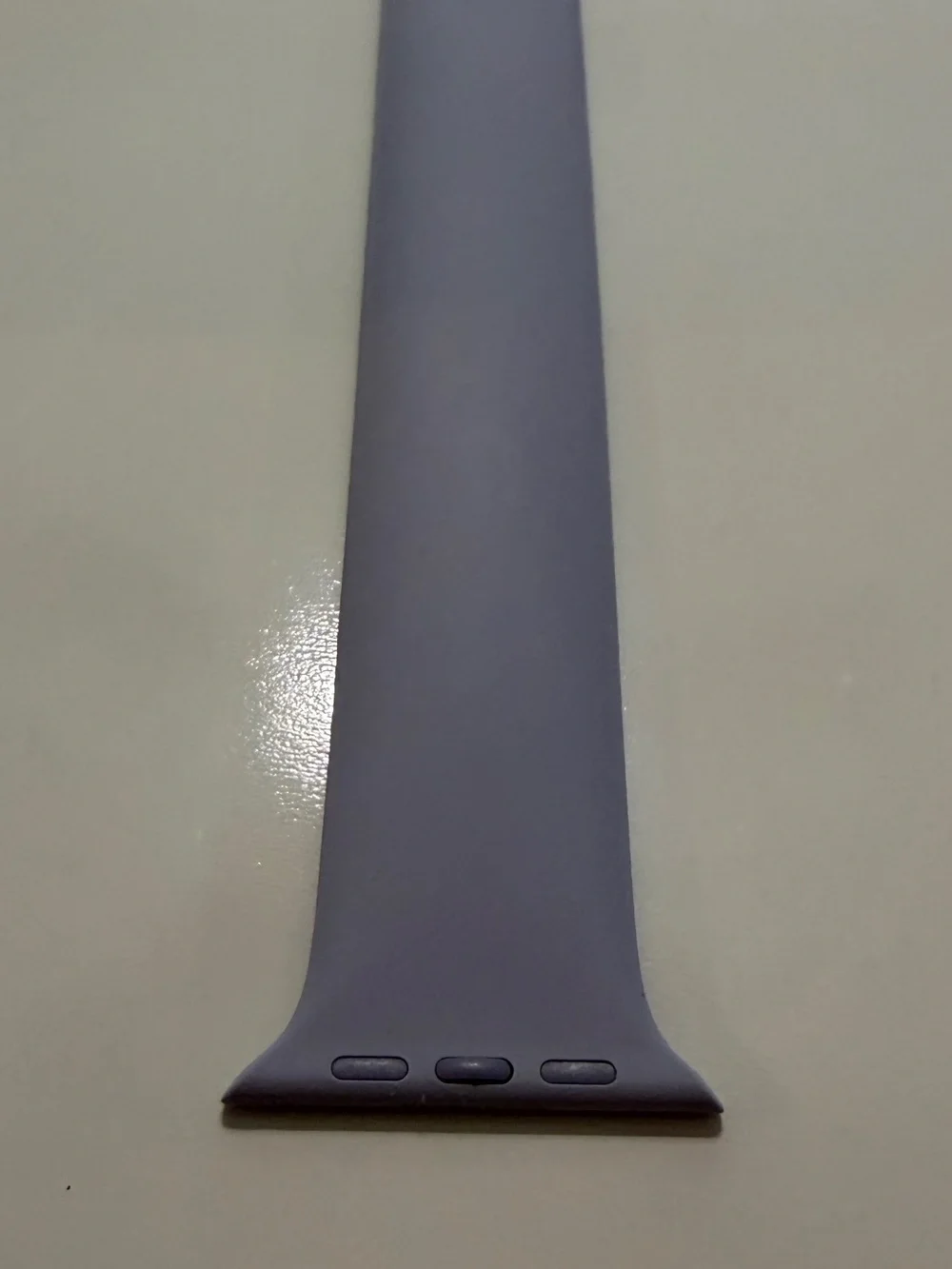 Apple Lilac Liquid Silicone Solo Loop Band for Apple Watch 45mm 46mm Size 8